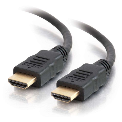 C2G HDMI Кабел, 4K, ГОЛЕМА Брзина HDMI Кабел, Етернет, 60Hz, 6 Нозе, Црна, Кабли да Одат 56783