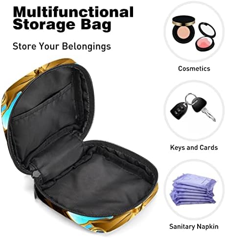 Санитарна торба за складирање на салфетка, торбичка за менструална чаша, преносни санитарни салфетки за чување торби за складирање женствена менструација