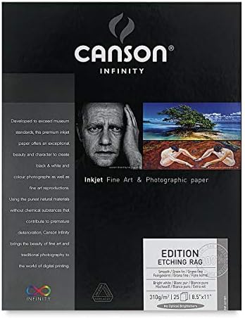 Canson Infinity Canson Edition Edition Etching Rag 8.5x11 кутија од 25