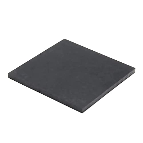 Пластичен лист Aicosineg POM 5mm x 3,94 x 3,94 Инженерски пластичен плоча полиоксиметилен пластична табла идеална за обработка на