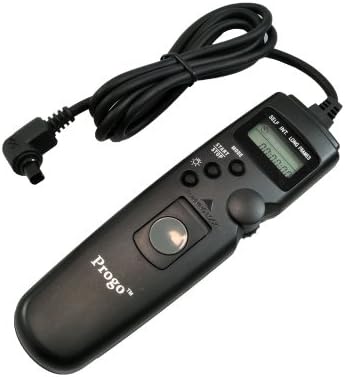 Progo DSLR Timer Remote Control Shutter for Canon EOS-1D Mark II,III,IV, EOS-1Ds Mark II,III, EOS-10D, 20D, 30D, 40D, 50D, 5D, 5D