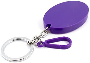 Qtqgoitem пластичен мини џеб калкулатор за клучеви за клучеви виолетова