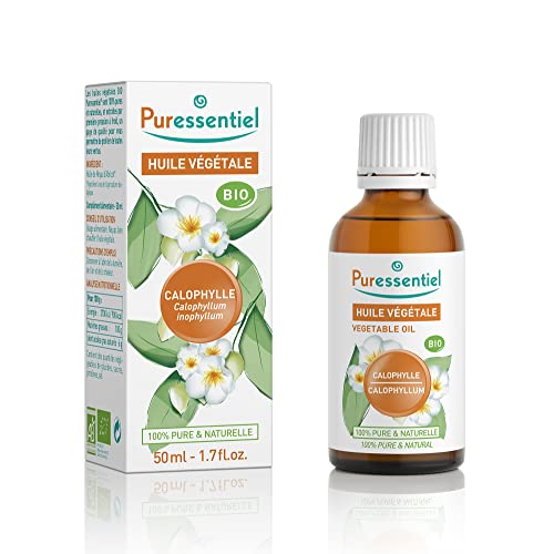 Органски носач на Puresentiel - чисто, природно и органски изработено - корисна мешавина на растително масло и есенцијални масла - ја олеснува