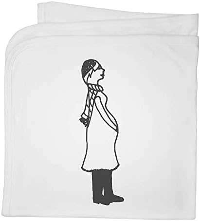 Азида „бремена жена“ памучно бебе ќебе/шал