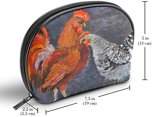Тоалетна Торба, Козметичка Торба За Шминка За Патувања За Жени Мажи, Кокошки Од Петел Од Животни