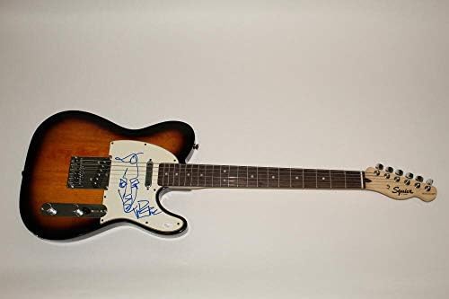 Дејв Метјус потпиша автограм Fender Telecaster Guitar W/Art Sketch - Бенд JSA