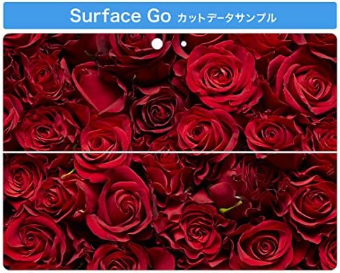 Покрив за декларации на igsticker за Microsoft Surface Go/Go 2 Ултра тенки заштитнички налепници на телото 008204 цветно брашно