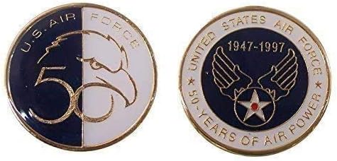 Воздухопловна 50 -годишнина Колекционерски предизвик монета/лого -покер/среќен чип
