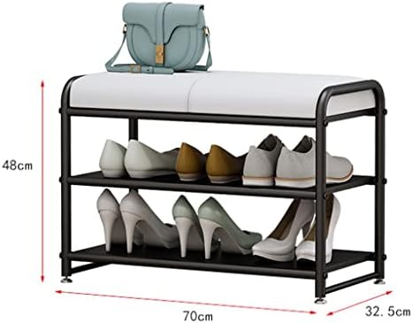 Fifor 2 нивоа решетката за чевли, Организатор на метални чизми за чевли, решетката за чевли од 4-8 пара за плакарот, бесплатна решетка за чевли