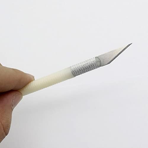 Sewacc Xacto Blades 50pcs Занаетчиски нож лопати хоби ножеви лопати занаетчиски алатки за сечење алатки за нож за замена на ножеви