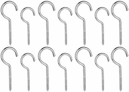 14 x абортусирани завртки за завртки Куки за алатки за челик Слика Wallид што виси таванот 3 -2.5 14 компјутерски куки за комунални услуги