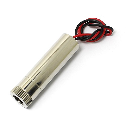 Q-baihe 808nm 300MW инфрацрвен IR црвен ласерски точки модул со кабел 12 × 45мм