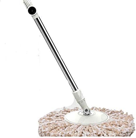 Dingzz Microfiber Mop Clean Cleaning System, подложни влошки, совршени за чистење на тврдо дрво, ламинат и плочки со меко подлога и рачки, погодни