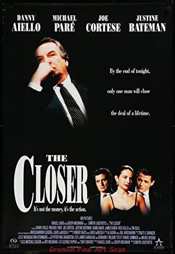 Поблискиот постер за видео издание 1990 година, Дани Ајело, Мајкл Паре, Justустин Батман, Дајан Бејкер