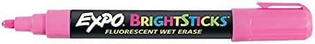 Експо 14075 Светли Стапчиња Влажно-Избришете Го Флуоресцентниот Маркер Поставете Го Врвот На Куршумот Избрани