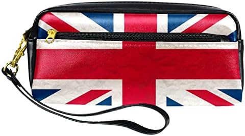 Случај со моливи на геерот, торбичка за моливи, торба со моливи, естетска торбичка за молив, шема на британско знаме