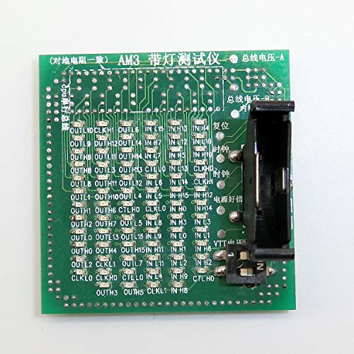 1pcs* Десктоп процесорот AM3 Socket Tester Tester Procepu Socket Analyzer Dummy Load Lake Lake Voad со LED