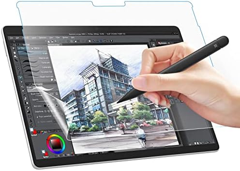 Моко 1-пакет ПЕТ МАТТЕ СЕКРУЧНО ПРОТИВ Компатибилен со Microsoft Surface Pro 9-инчен 2022 / Pro 8 2021 / Pro X, [како пишување на