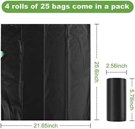 Преносни торби за тоалети на Јизор со влечење, 1,4 милји за истекување на биоразградливи вреќи за кампување, преносни ситни торби