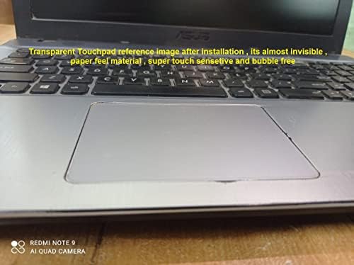 Екомахоличари Лаптоп Заштитник На Рампа За Допир Капак За Acer ConceptD 3 14 инчен Лаптоп, Транспарентен Заштитник На подлогата За Патека