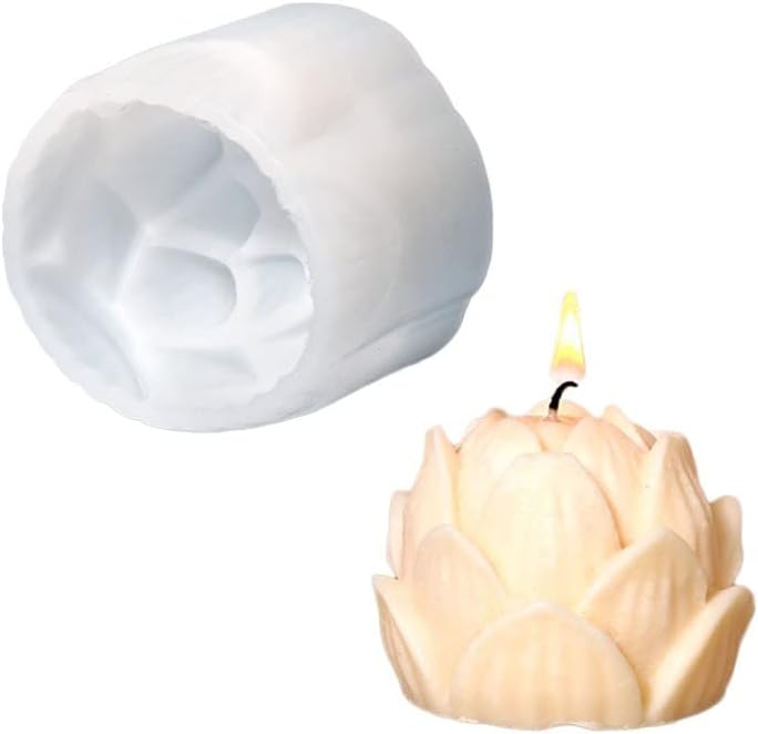 3Д силиконски свеќи што прават калапи DIY сапун свеќи за миризливи свеќи сапуни восочна смола торта DIY