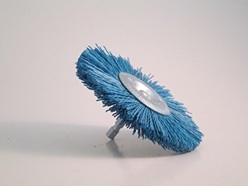 DICO производи 7200042 Nylox Wheel Brush 4 240 решетки, сина боја