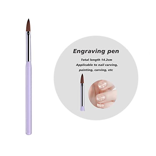 Врежано сликарство пенкало за сликање на нокти Дизајн на пенкало за пенкало за сликање на цветни пенкала специјални пластични шипки