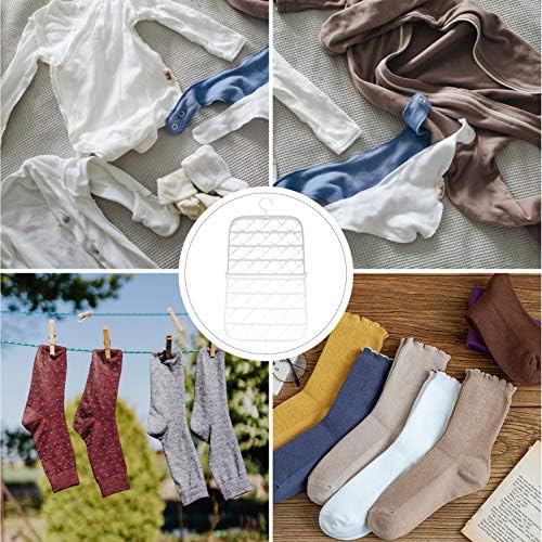 Cabilock отворено чорапи чорапи за сушење решетката за долна облека за закачалка за закачалка за сушење чорапи градници долна облека за облека