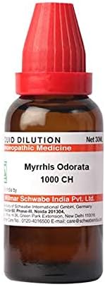 Д -р Вилмар Швабе Индија Myrrhis odorata разредување 1000 CH шише од 30 ml разредување