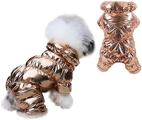Кинглеа Зимско кученце кучиња палто Топло милениче облека за ветерници и водоотпорно куче Сноуит, мало куче, светло и лесно носење кучиња