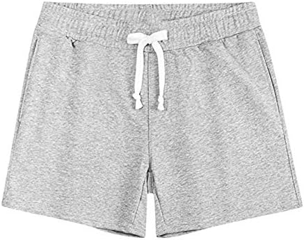 Xiloccer шорцеви за мажи 2021 Менс летни обични фитнес цврсти џебови Спортски шорцеви панталони плус џогери со големина на товарни панталони