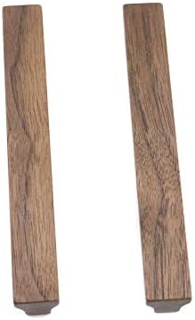 Мојата правоаголник на Мирони 4 парчиња дрвена фиока влече цврсто дрво рачка за врата од гардероба за гардероба, 4,96 “центар до центар