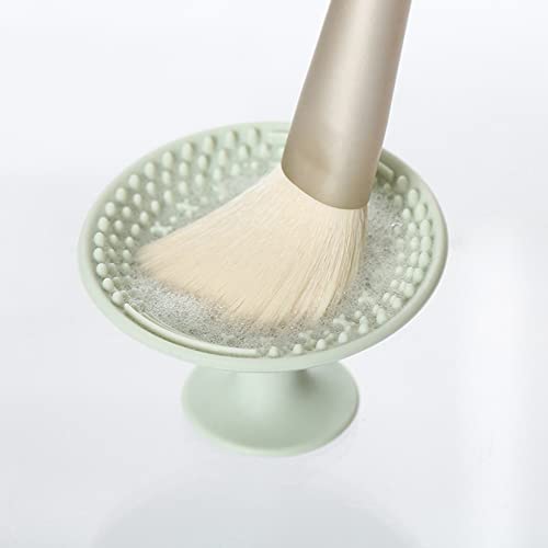 Подлога за чистење четка за шминка со вшмукување чаша чиста табла силиконска козметичка четка за чистење алатка за миење додатоци за шминка