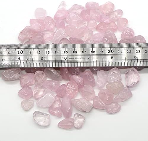 13-20мм природен роза кварц кристал и камења чакал примерок минерали камења подарок за декорација на аквариум