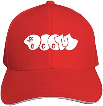 MF Doom Hat unisex тато капа хип-хоп бејзбол капа прилагодлива капа за капки за мажи црно
