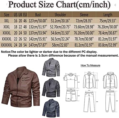 Nreealy Mens Fashion Mase Mide должина на јакна, метална лого печатење, целосна надворешна облека за патент, есенска обична блуза