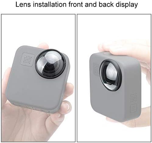 2 парчиња Puluz Заштитни леќи за заштитни леќи за чувар на леќи за акциони камера GoPro Max