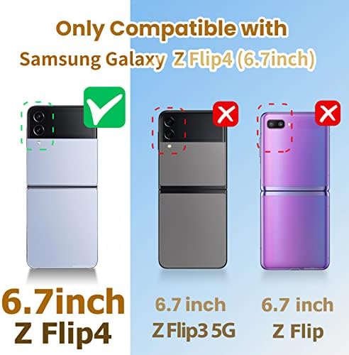 Loheckle За Samsung Galaxy Z Flip 4 Случај За Жени, Дизајнерски Квадратни Случаи За Samsung Z Flip 4 Случај Со Држач За Прстен