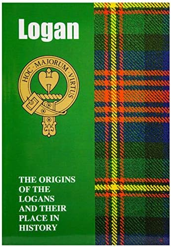 I LUV LTD LOGAN Ancestry брошура Кратка историја на потеклото на шкотскиот клан семејна историја Подароци кланови на мини книга на Шкотска