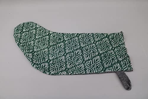 Подарок за перница Сарикаја Божиќно порибување, зелено порибување, везени Божиќни чорапи, порибување на Килим, порибување на Санта Круз, Божиќно