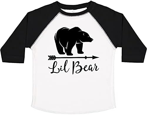 Инктастична лил мечка момчиња симпатична маица за деца за бебиња