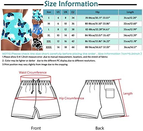 Womenените пешачки панталони за дишење на средни шорцеви тенок спортски половината за печатење мода секси обични жени облека плус големина