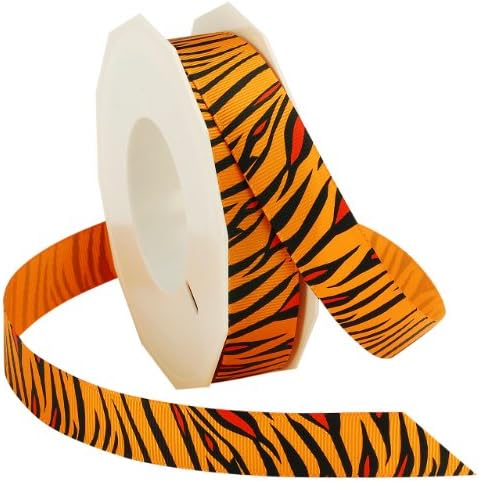 Morex Ribbon Tiger Ribbon, 5/8-инчи од 20-двор, портокал