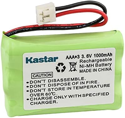 Замена на батеријата за безжични телефони на Kastar за VTech i6789, i6789, IA5829, IA5839, IA5851, IA5859 безжичен телефон, GE TL96158,