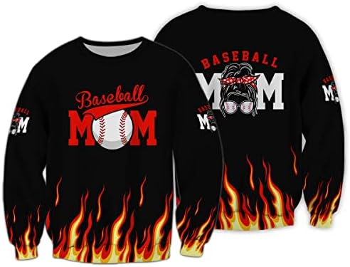 Персонализирана бејзбол мајка, мајки кошули за жени смешни, силни како маица кошула, роденденски подароци за жени
