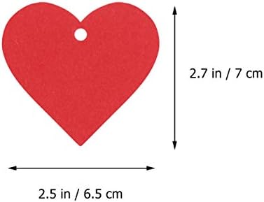 Sewroro 500pcs срцев облик на хартија за отсекување на хартија за хартија за хартија за хартија за срце, празно срце конфети