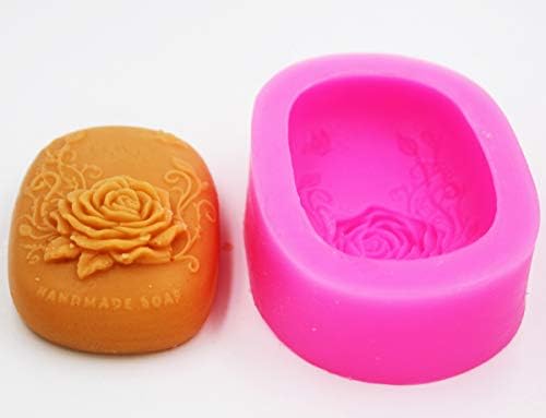 Longzang Love & Rose Muse S306 Занаетчиски силиконски сапун занаетчиски калапи DIY рачно изработени сапуни со сапуни