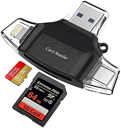 Boxwave Паметен Гаџет Компатибилен со Vivo Y76 5G - AllReader Sd Читач На Картички, Microsd Читач НА Картички SD Компактен USB
