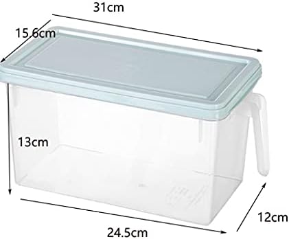 SLNFXC Кутија За Чување Фрижидер Контејнер За Храна, Кујнски Алат Фрижидер Кутија За Складирање Замрзнувач
