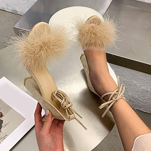 Хаорику женски бучен високи потпетици Сандал модна платформа пумпа за сандали свадба невестински матурски сандали
